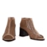 Ankle Boot Couro Napa Cavezzale Nude 103747