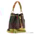 Bolsa Bucket Feminina Personnalite Cavezzale Monograma Chocolate/caramelo 102754