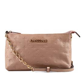 Bolsa Couro Cavezzale Monograma Nude 103759