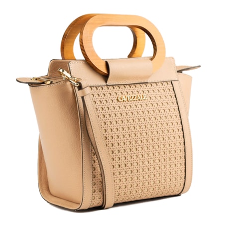Bolsa de Couro Cavezzale Floter Amendoa 103392
