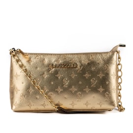 Bolsa de Couro Cavezzale Floter Monograma Ouro Light 103387