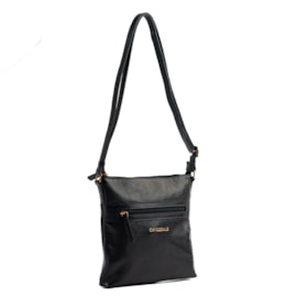 Bolsa de Couro Cavezzale Roma/Atanado Preto 103997