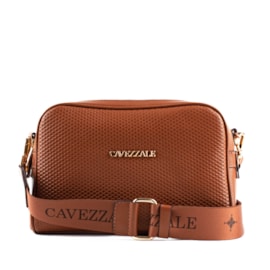 Bolsa de Couro Cavezzale Soft Alça Grifada Whisky 103844
