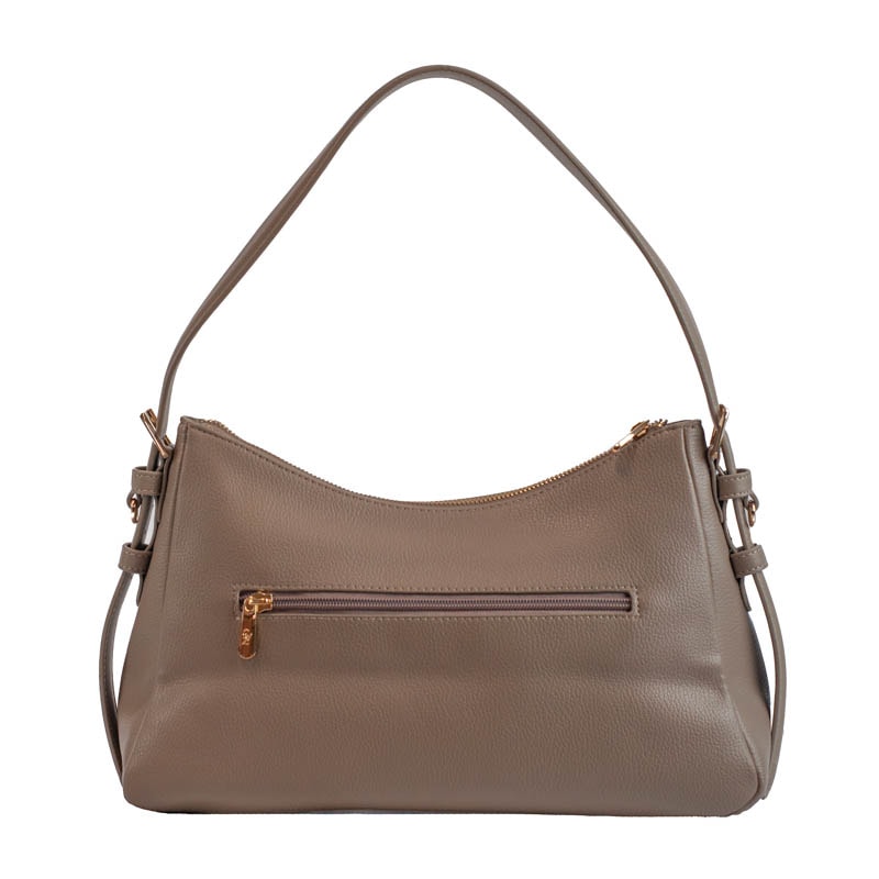 Bolsa Hobo Média Feminina Cavezzale Bege 105541