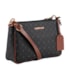Bolsa Personnalite Cavezzale Monograma Preto/Conhaque 103882