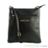 Bolsa Tiracolo de Couro Cavezzale Floter Roma Preto 103173