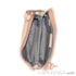 Bolsa Tiracolo de Couro Feminina Cavezzale Monograma Arabica 102567