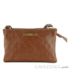 Bolsa Tiracolo de Couro Feminina Cavezzale Monograma Castor 102148