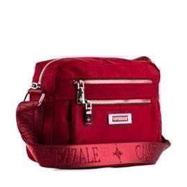 Bolsa Tiracolo de Nylon Cavezzale Vermelho 103565