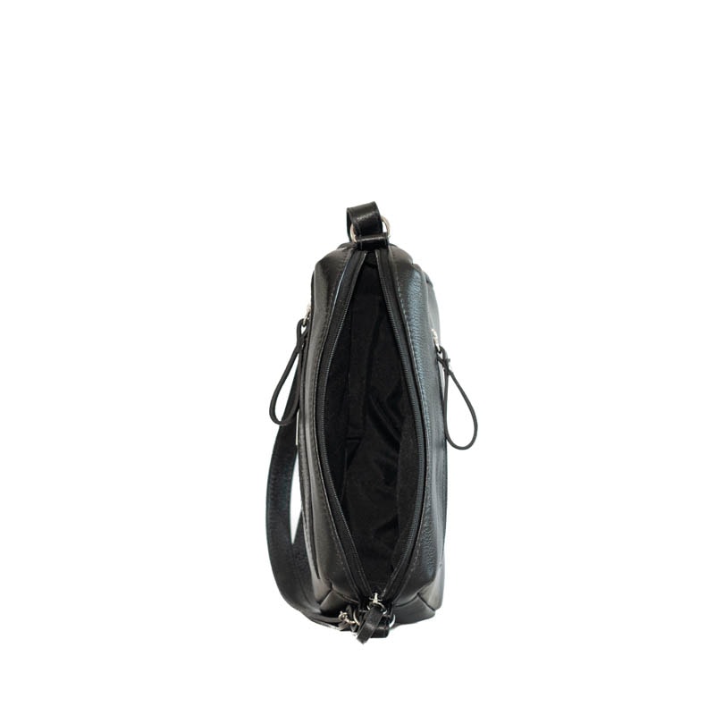 Bolsa Tiracolo Média Couro Cavezzale Preto 103482