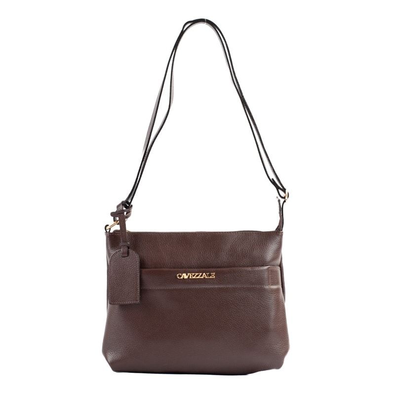 Bolsa Tiracolo Média de Couro Floter Cavezzale Burgundy 105308