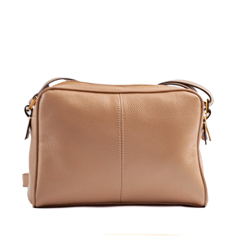 Bolsa Tiracolo Média de Couro Floter Cavezzale Crepe 105052