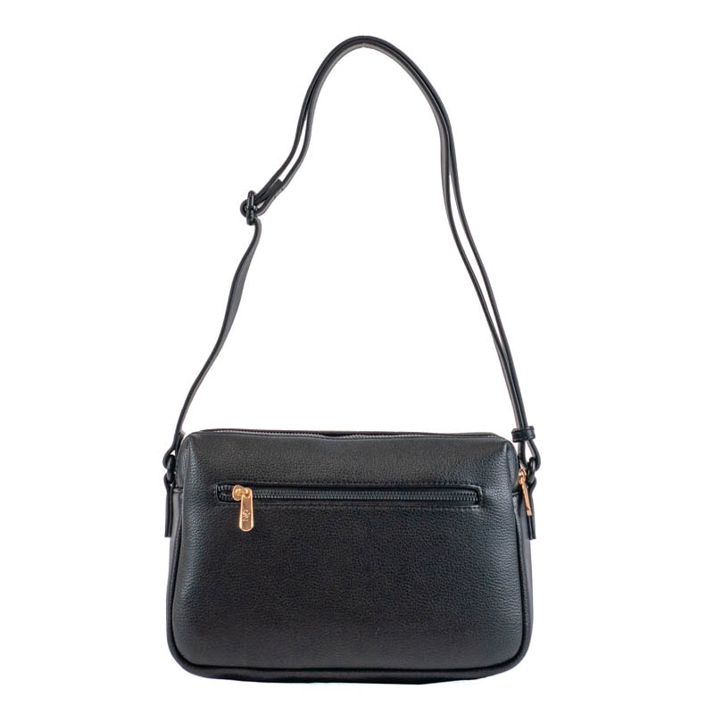 Bolsa Tiracolo Média Feminina Cavezzale Preto 105539