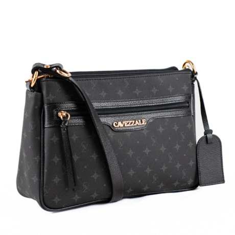 Bolsa Tiracolo Personnalite Cavezzale Monograma Preto 103337