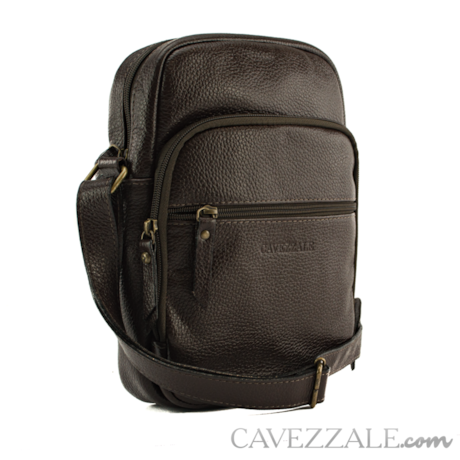 Bolsa Transversal Couro Cavezzale Café 053044