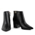 Bota Cano Curto Couro Cavezzale  Milano Preto 103850