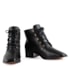 Bota Cano Curto Couro Cavezzale Milano Preto 103852