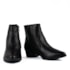 Bota Cano Curto Couro Cavezzale Veneto Preto 103830