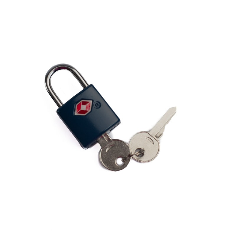 Cadeado Cavezzale Chave TSA Azul 105229