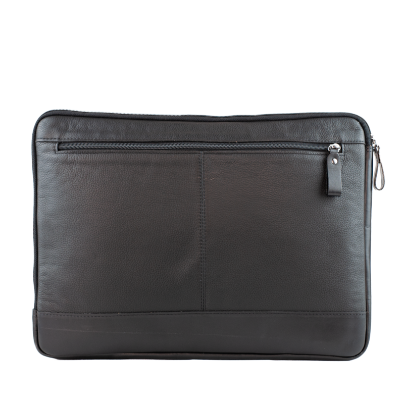 Capa Notebook Couro Cavezzale Bufalo Preto 103493