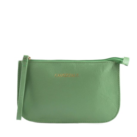 Carteira Clutch de Couro Cavezzale Roma Verde 102761