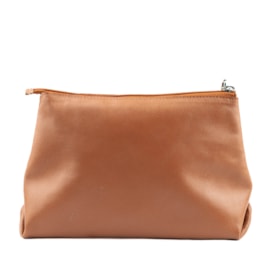 Carteira Cluth Couro Cavezzale Bolonha Camel 103684