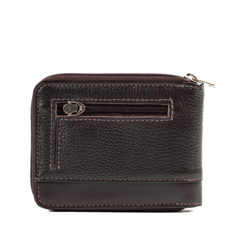 Carteira Couro Masculina Média Cavezzale Preto 105027
