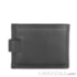 Carteira De Couro Masculina Grande Cavezzale Preto 050038