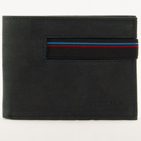 Carteira De Couro Masculina Média Cavezzale Preto 098979