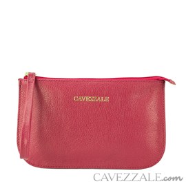 Clutch de Couro Feminina Cavezzale Roma Pink 102761