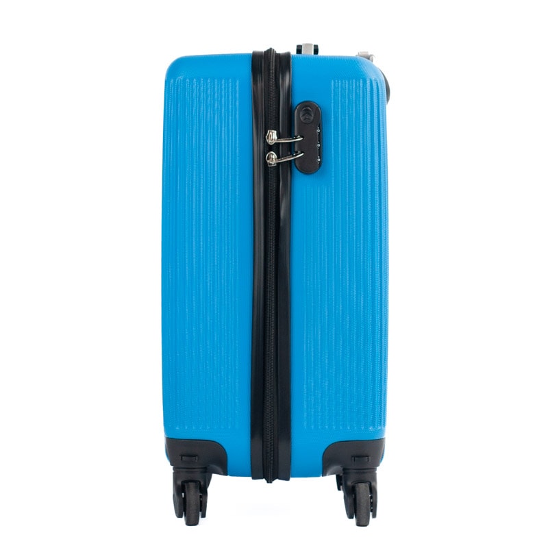 Mala de Bordo 10 Kg ABS 4 Rodas Antifurto Cavezzale Capri Azul 101716