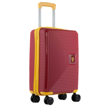 Mala de Bordo Luxcel Avengers de Polipropileno Vermelho 103641