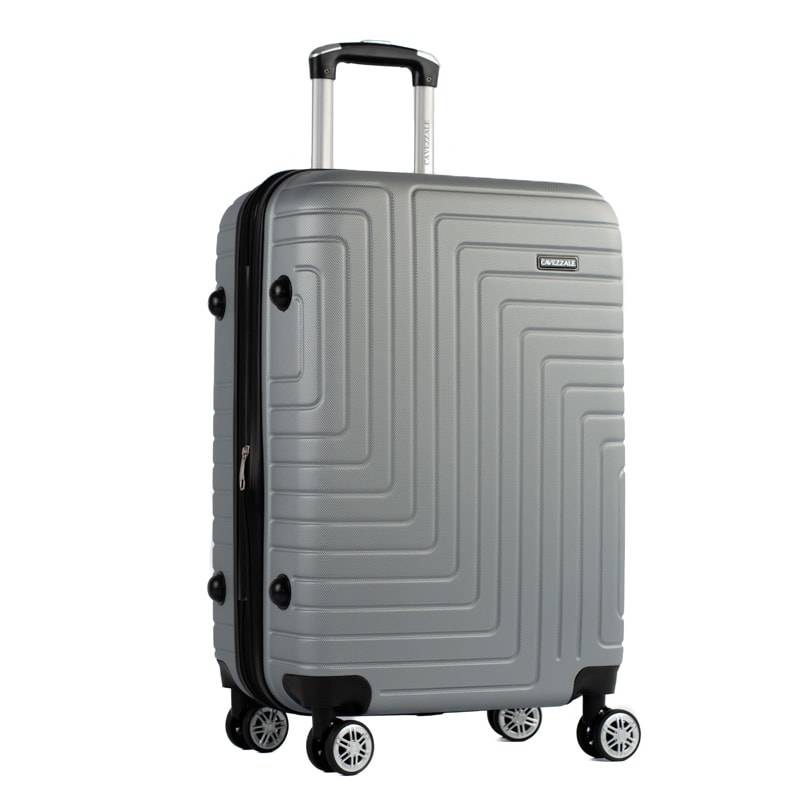 Mala de Viagem Média Cavezzale Milano Plus ABS Prata 105205