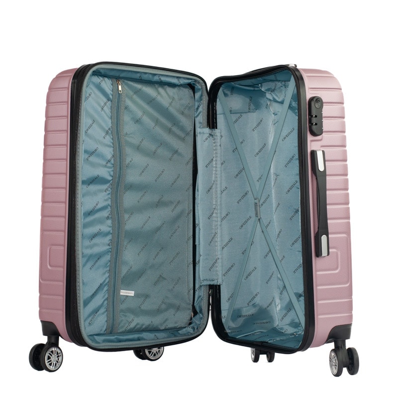 kozya−Malプレート入れ Mala de Viagem Média Cavezzale Milano Plus ABS Rose 105205