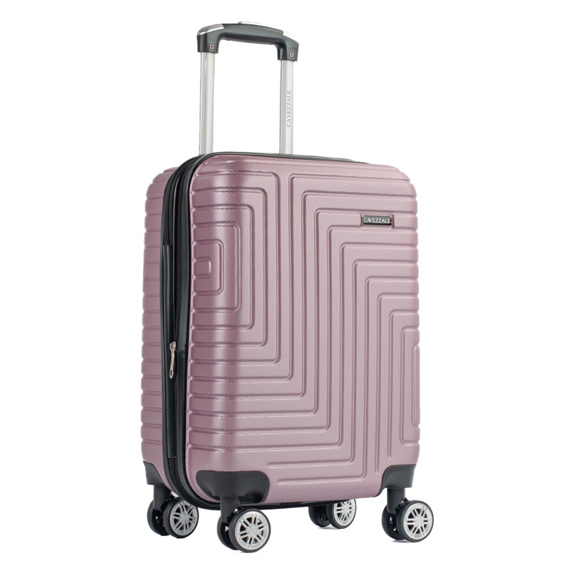 Mala de Viagem Pequena 10kg ABS 4 Rodas Cavezzale Milano Plus Rose