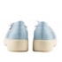 Mocassim Couro Cavezzale Pelica Azul 103433