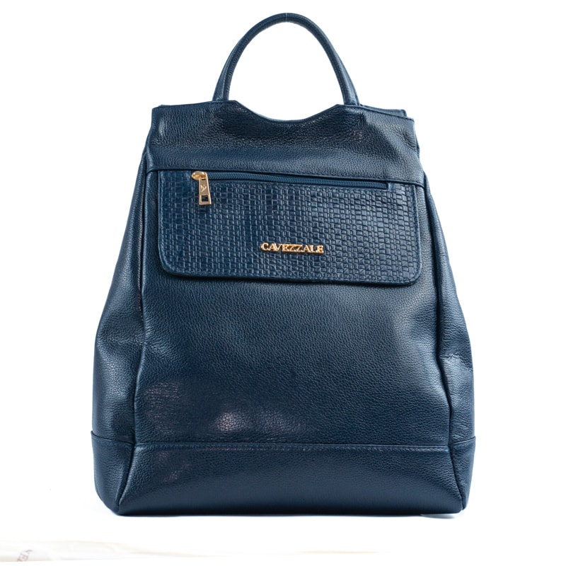 Mochila de Couro Antifurto Cavezzale Floter Preto 103581