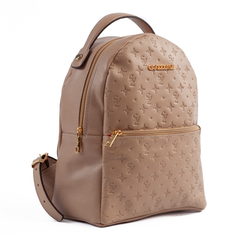 Mochila de Couro Cavezzale Floter Monograma Crepe 105046
