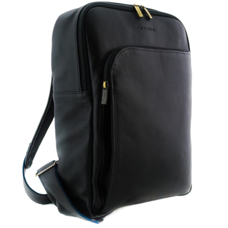 Mochila De Couro Cavezzale Preto 0100397