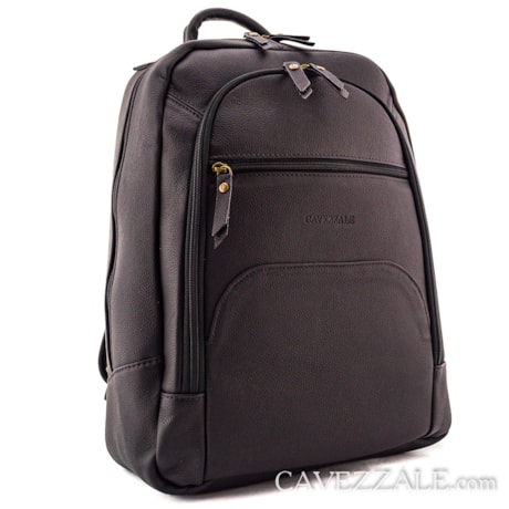 Mochila de Couro Cavezzale Preto 0100935