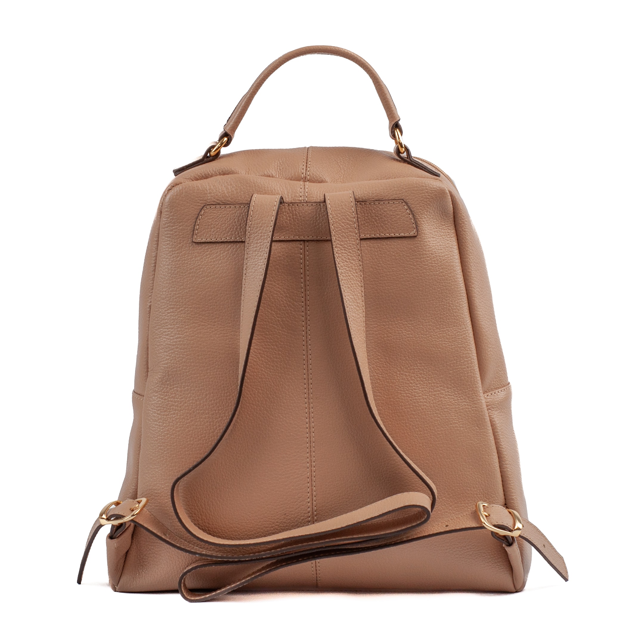 Mochila de Couro Cavezzale Roma Creme 103999