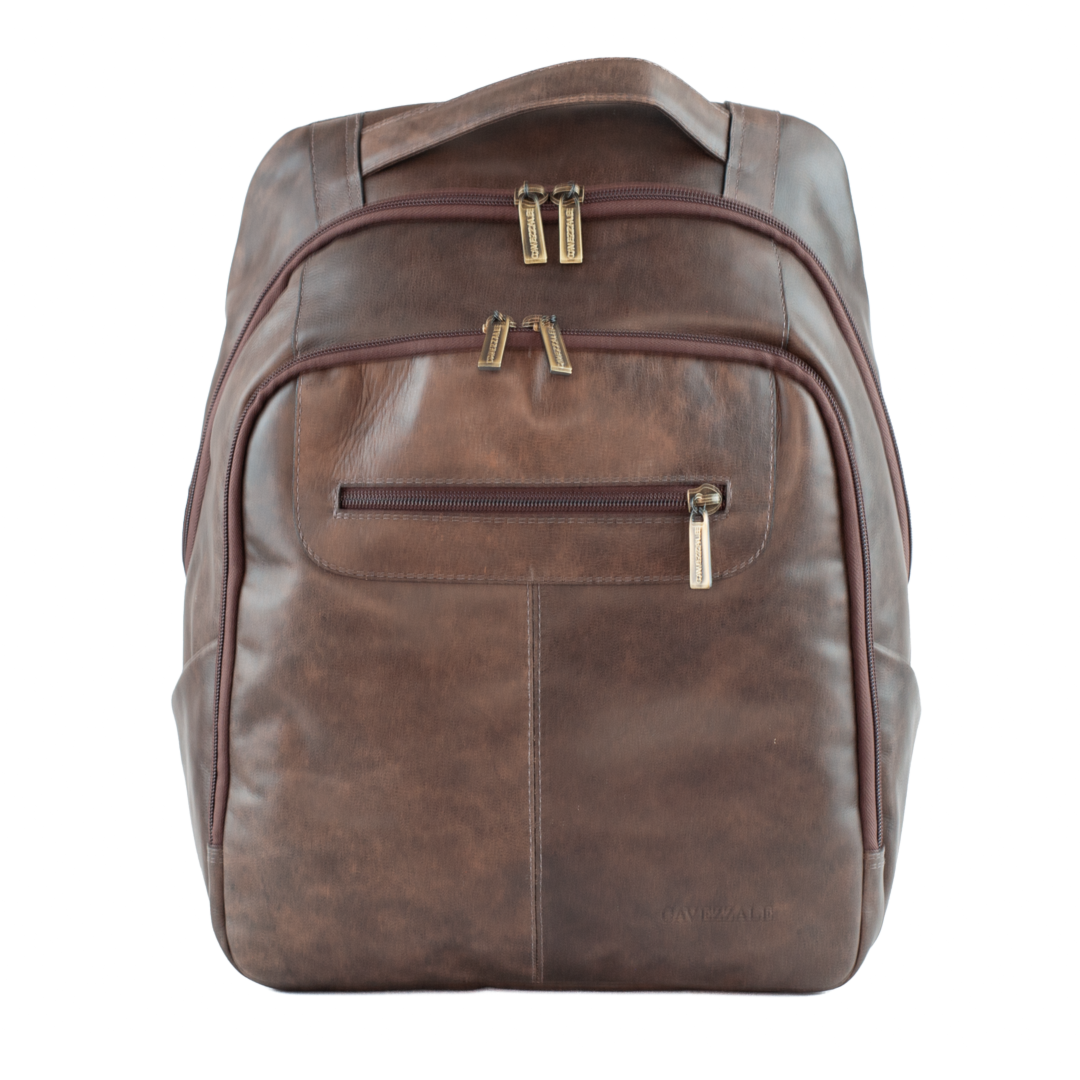 Mochila de Couro Cavezzale Rustico Café 103491