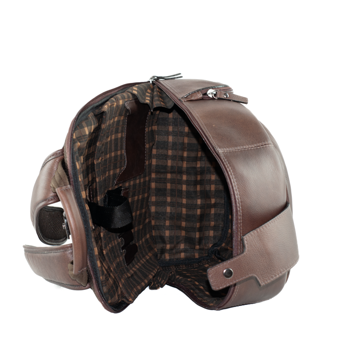 Mochila de Couro Cavezzale Texas Café 103494