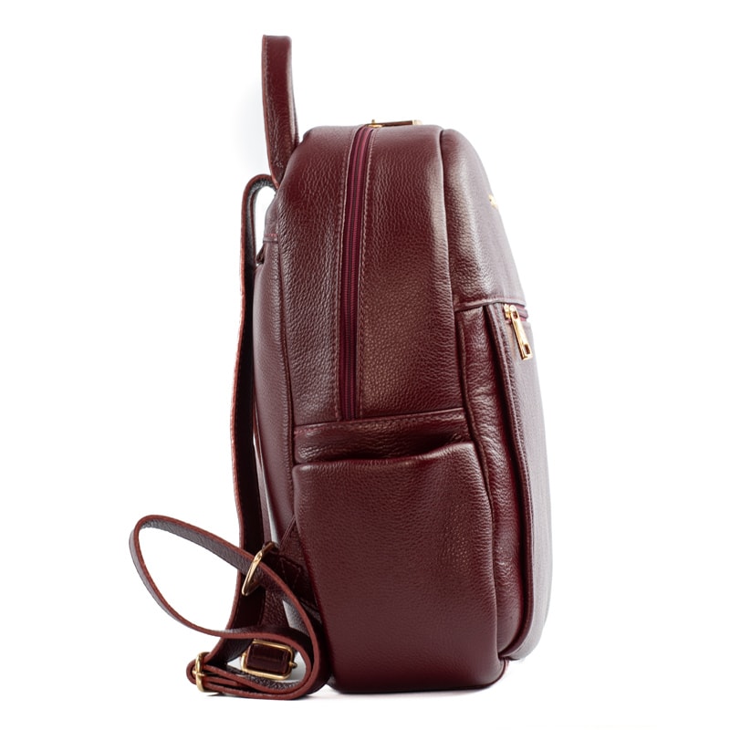 Mochila de Couro Soft Cavezzale Vermelho 105056