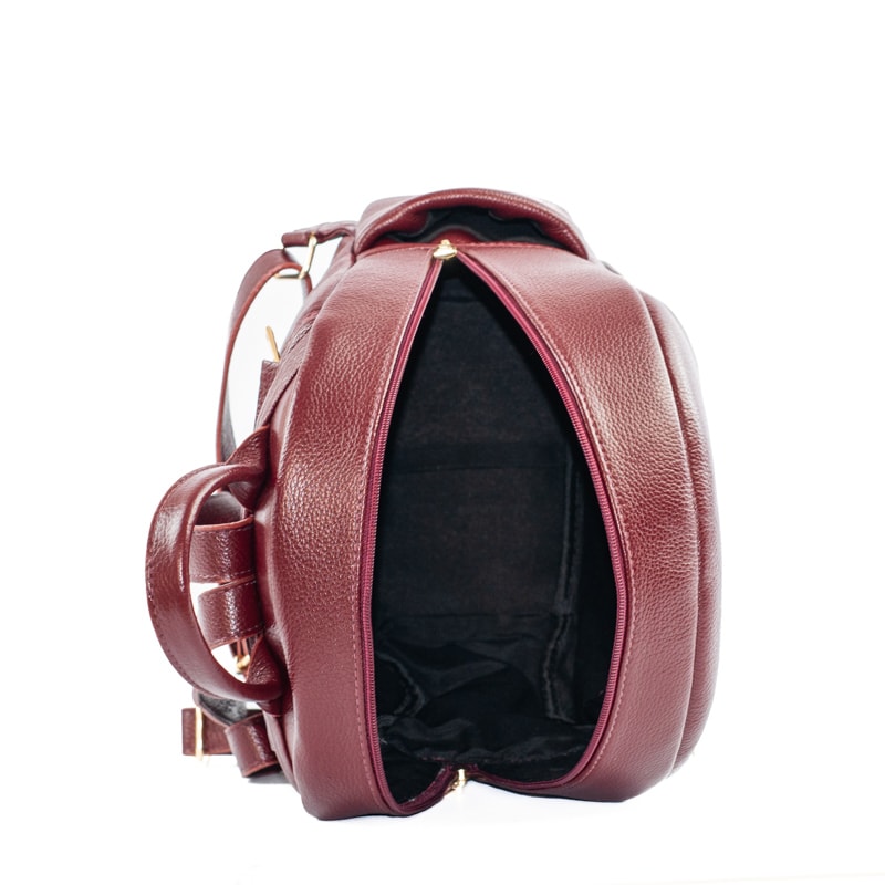 Mochila de Couro Soft Cavezzale Vermelho 105056