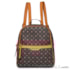 Mochila Feminina Personnalite Cavezzale Monograma Chocolate/caramelo 102745