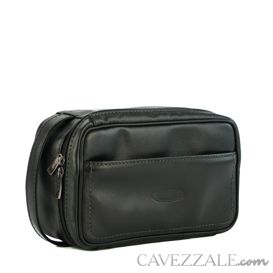 Necessaire Couro Cavezzale 053018 Preto