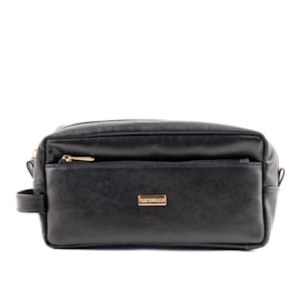 Necessaire de Couro Feminina Cavezzale Preto 103695