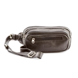 Pochete Couro Cavezzale 054453 Preto