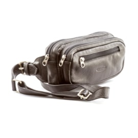 Pochete Couro Cavezzale 054453 Preto